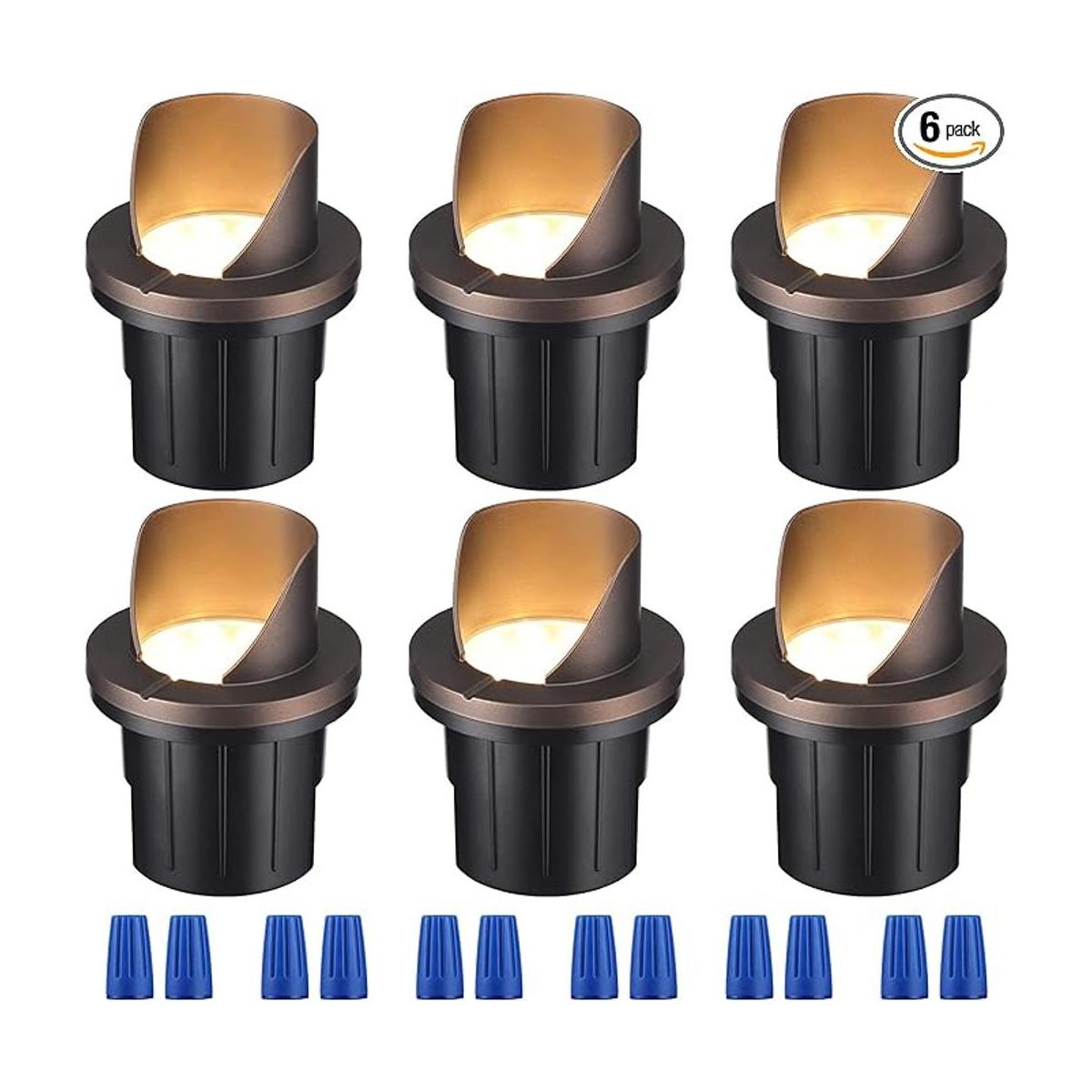 LEONLITE Luces de pozo de 6 W LED de paisaje en el suelo