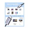 LENTION Adaptador de cable USB C a DisplayPort de 6 pies_5