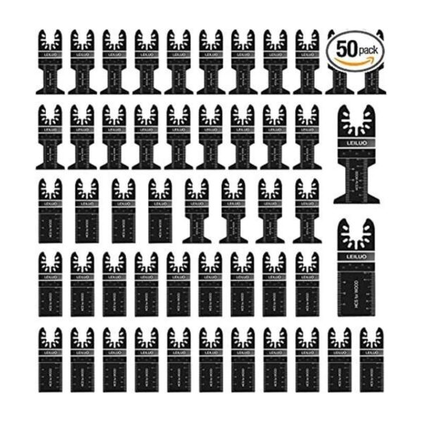 LEILUO Juego de 50 cuchillas multiherramienta de madera_1