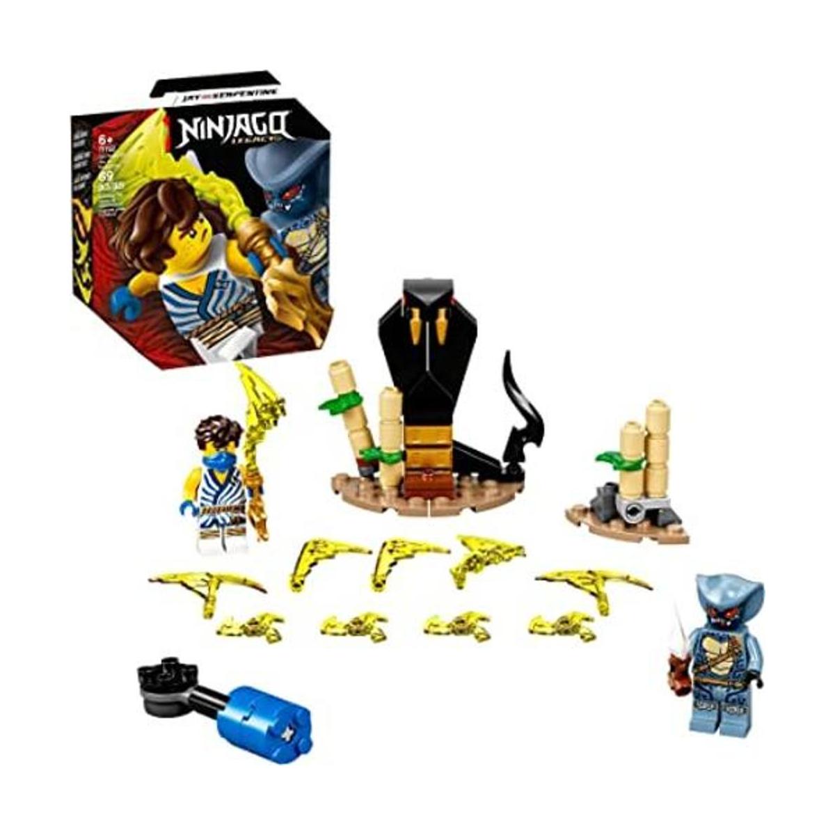 LEGO NINJAGO Juego de batalla épica Jay vs. Serpentine