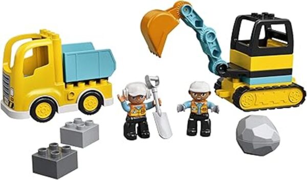 LEGO DUPLO Town Truck Excavator 10931 Juego de juguetes_2
