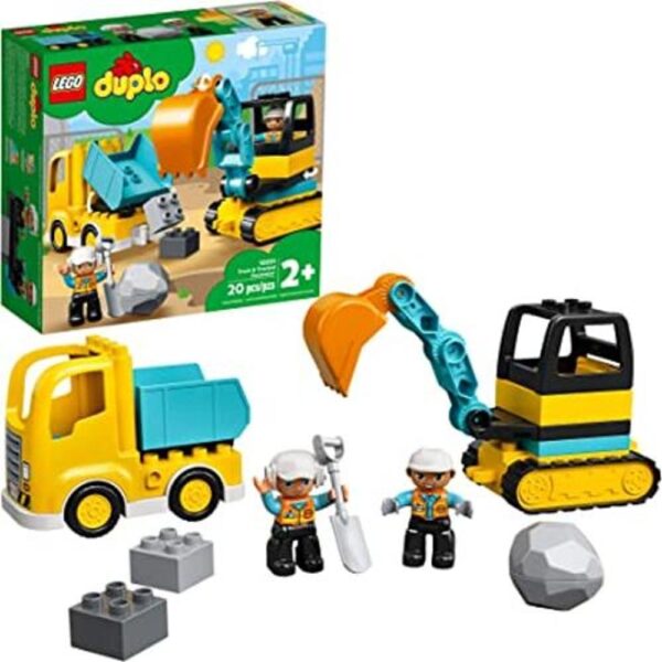 LEGO DUPLO Town Truck Excavator 10931 Juego de juguetes_1