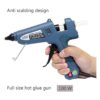 LEBACUTE Pistola de pegamento caliente 100 W Kit de_3