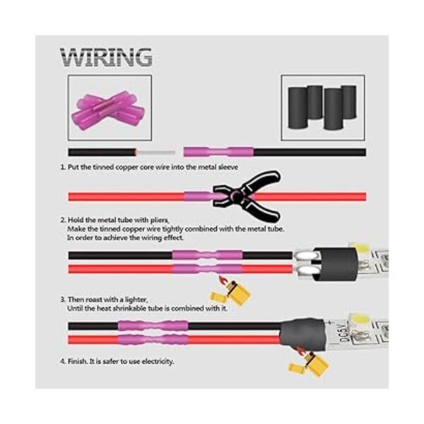 LEADTOPS 18AWG 100ft extensión 2pin alambre 2 colores_3