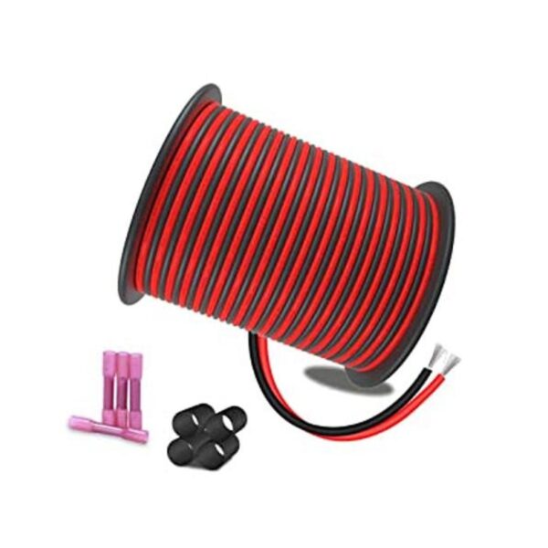 LEADTOPS 18AWG 100ft extensión 2pin alambre 2 colores_1