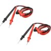 LDEXIN Juego de 2 cables de prueba de silicona suave para_1