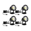 LCARED Focos LED para exteriores luz blanca cálida de 12_1