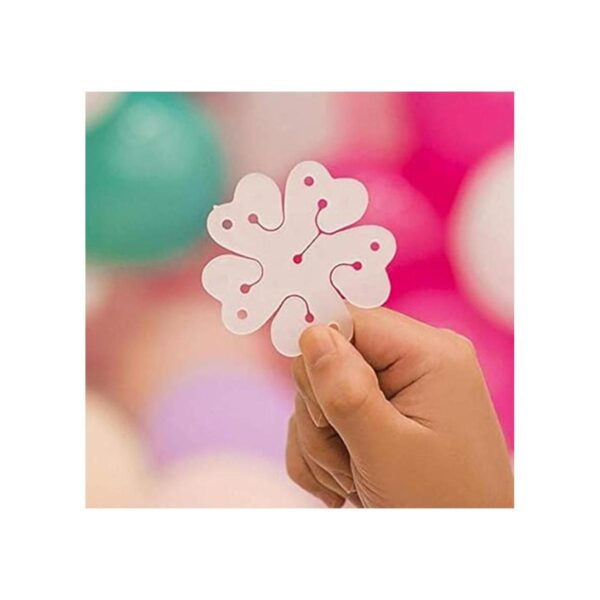 LASSUM 20 clips portátiles en forma de flor para