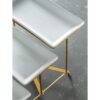 LAUCHUH Soporte para servir de 3 niveles con bandeja de