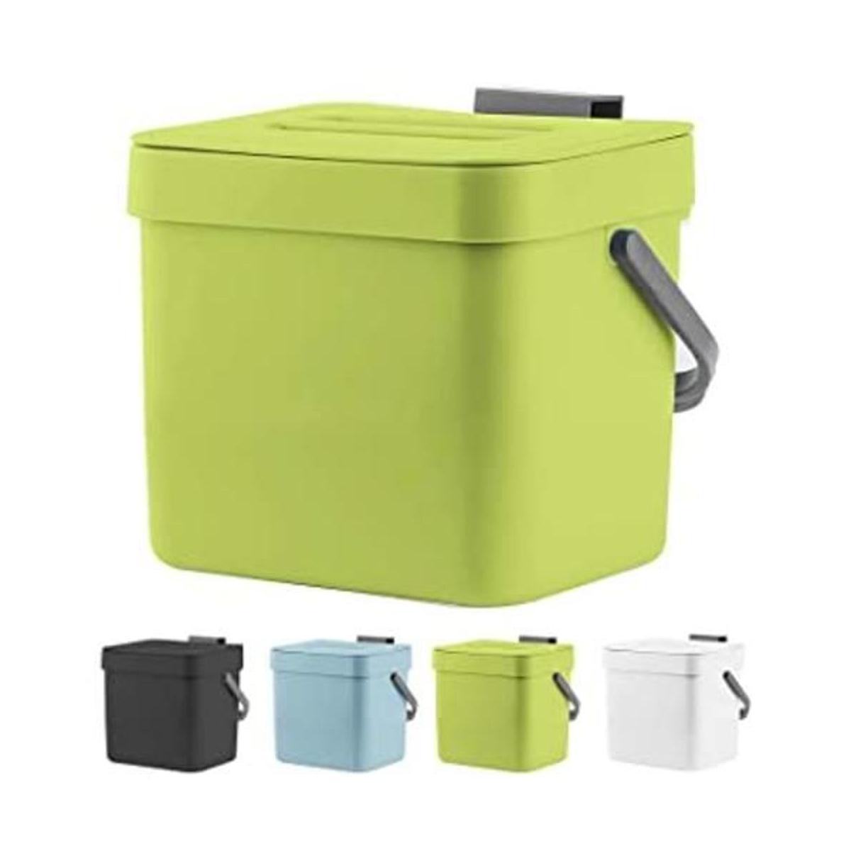 LALASTAR Bote de basura colgante para compostaje de