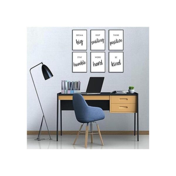 L O Goods Decoración inspiradora de pared para oficina