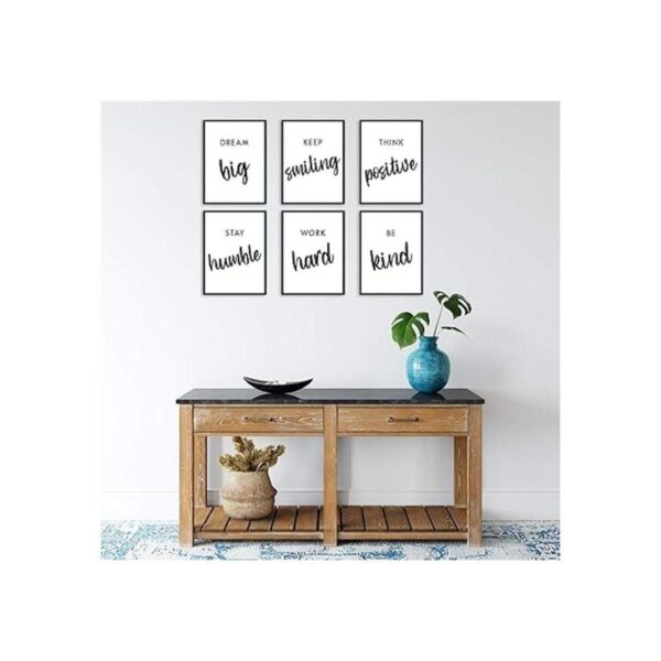 L O Goods Decoración inspiradora de pared para oficina