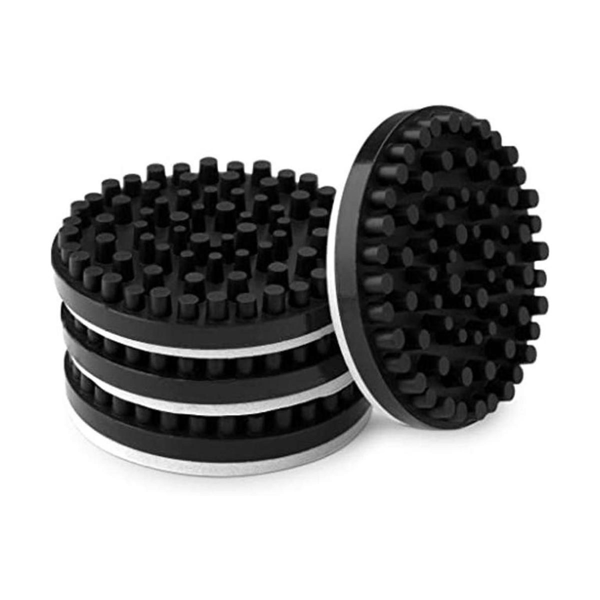Kwmobile Juego de 4 almohadillas aisladoras de silicona