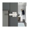 Kwikset Singapur Manija de puerta media simulada con_3