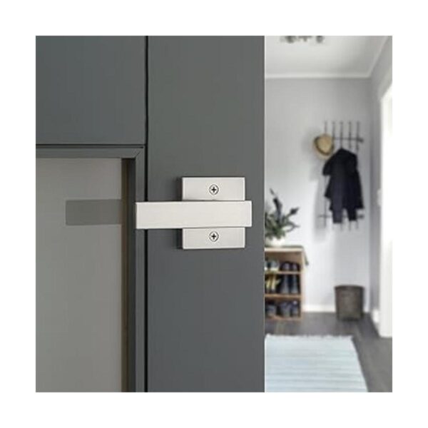 Kwikset Singapur Manija de puerta media simulada con_3