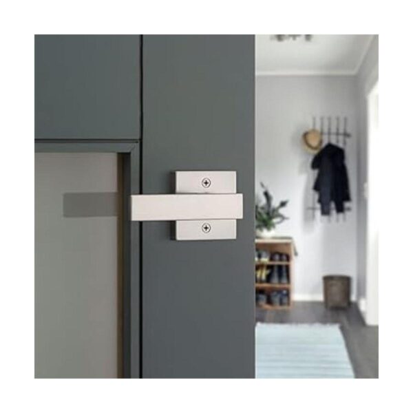 Kwikset Singapur Manija de puerta media simulada con_5