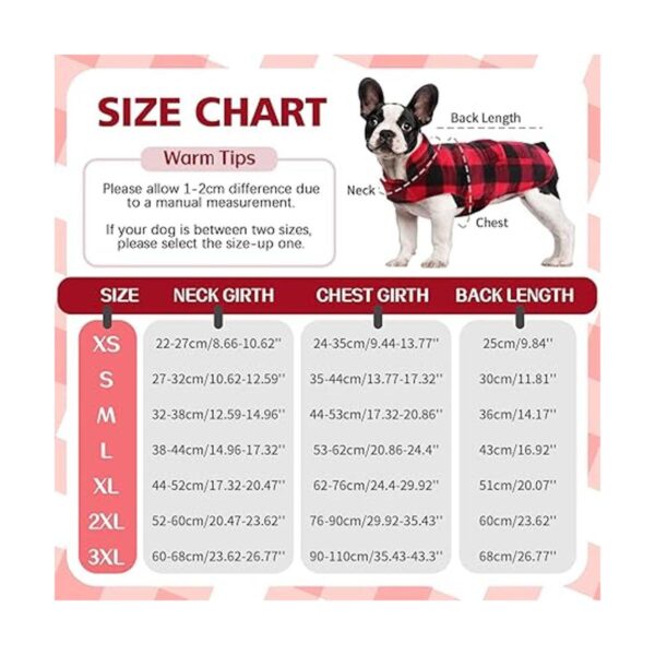 Kuoser Abrigo de invierno para perro de estilo británico_4