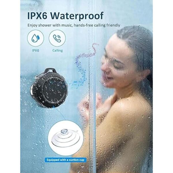 Kunodi Bocina Bluetooth resistente al agua para_2
