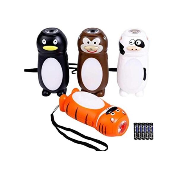 KunHe Mini linterna LED pequeña paquete de 4 linternas de