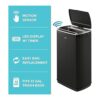 Kraus KTCS10MB GarbagePro Cubo de basura rectangular con