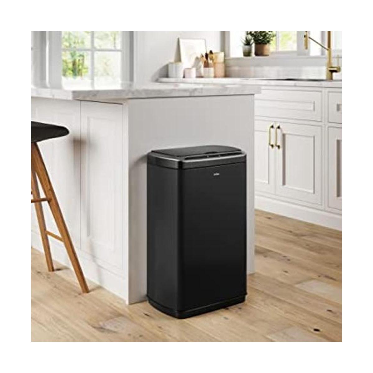 Kraus KTCS10MB GarbagePro Cubo de basura rectangular con