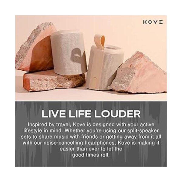 Kove Commuter 2 Altavoz bluetooth en color terracota_6