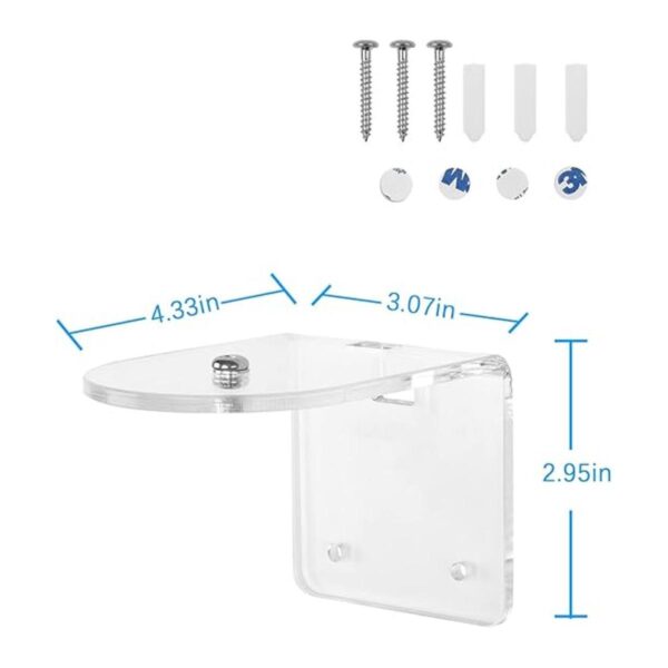 Koroao Soporte acrílico para montaje en pared para montaje_5