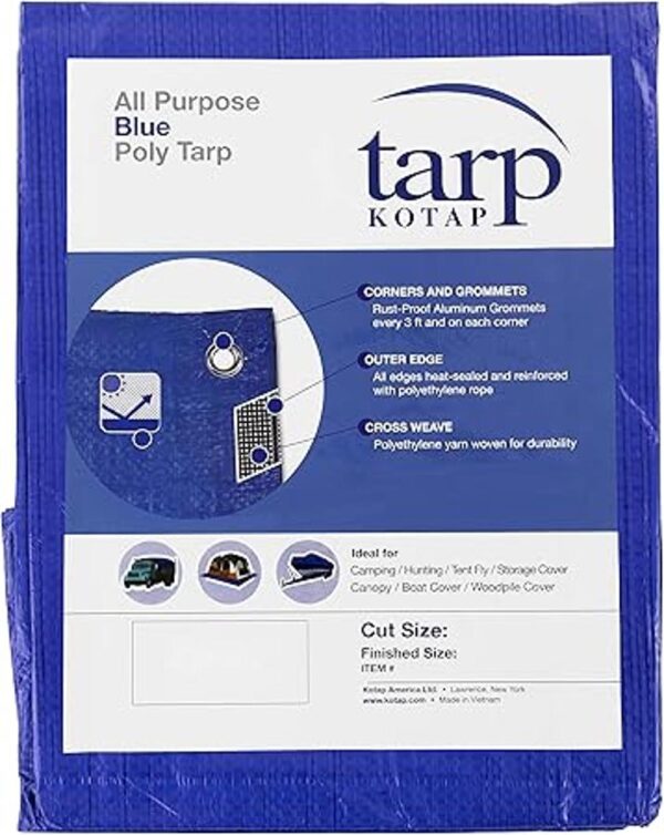 Kotap TRA1220 Lona polivinílica multiusos resistente a