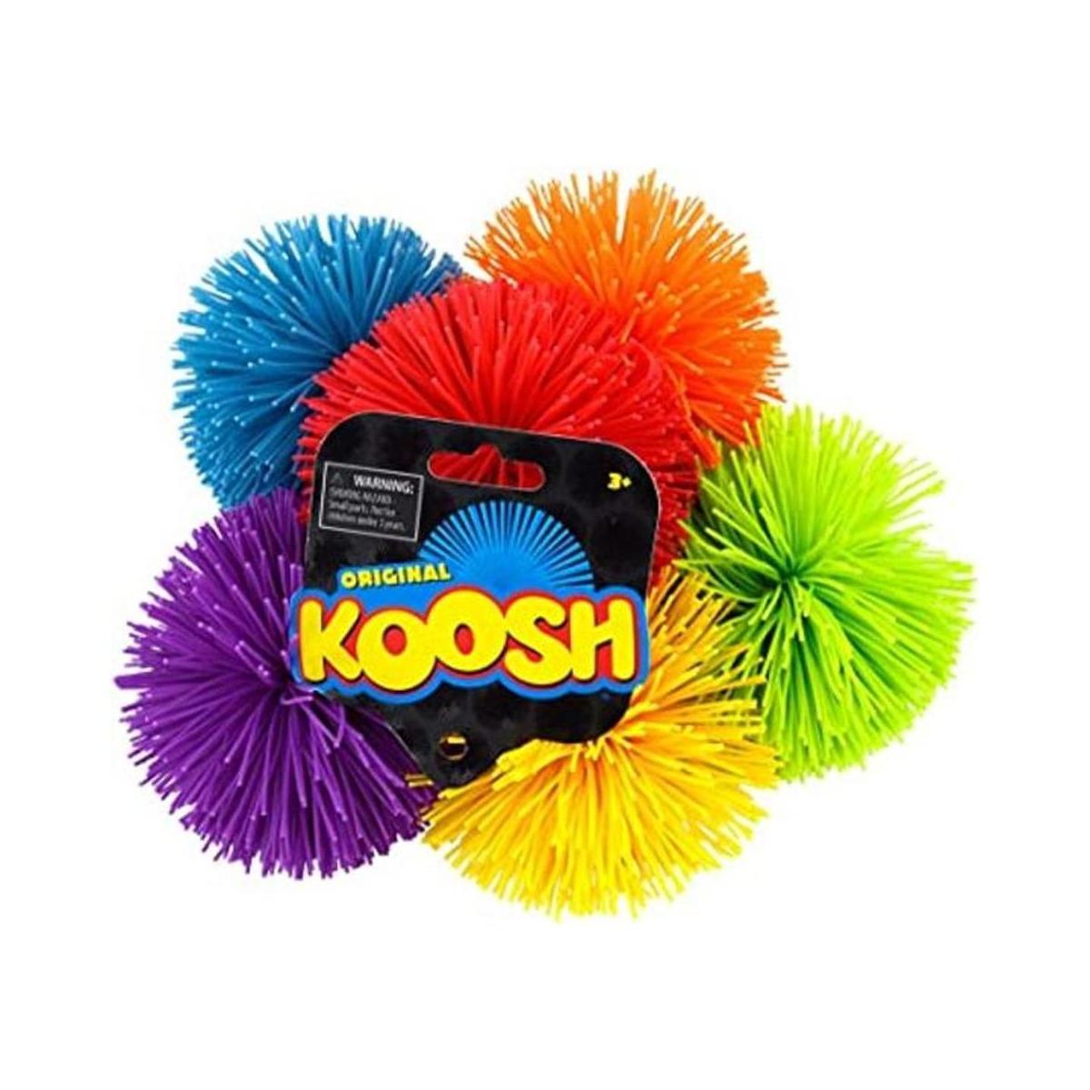 Koosh Bola de 3 pulgadas paquete de 3 colores fácil de