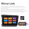 KooDux Car Radio Stereo for Honda Civic 20122015 Android_4