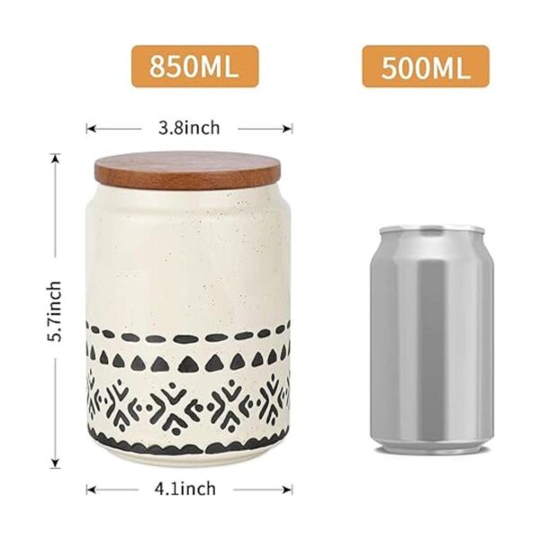 Kopmath Recipiente de cerámica para cocina recipiente_3