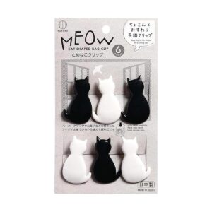 Kokubo Clips para bolsas en forma de gato pinzas de_1