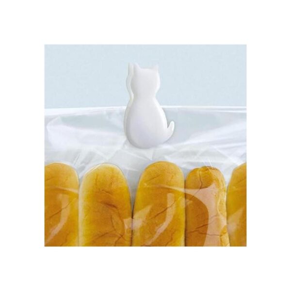 Kokubo Clips para bolsas en forma de gato pinzas de_4