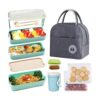 Koccido Kit de lonchera tipo Bentocaja de almuerzo_1
