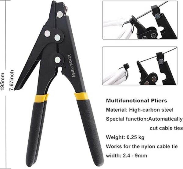Knoweasy Herramienta de sujeción de cables y herramienta_5