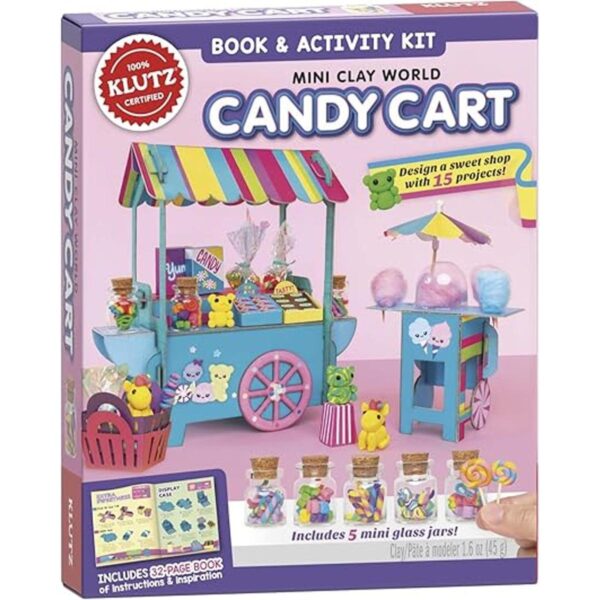 Klutz Kit de manualidades de carrito de dulces Mini Clay_1