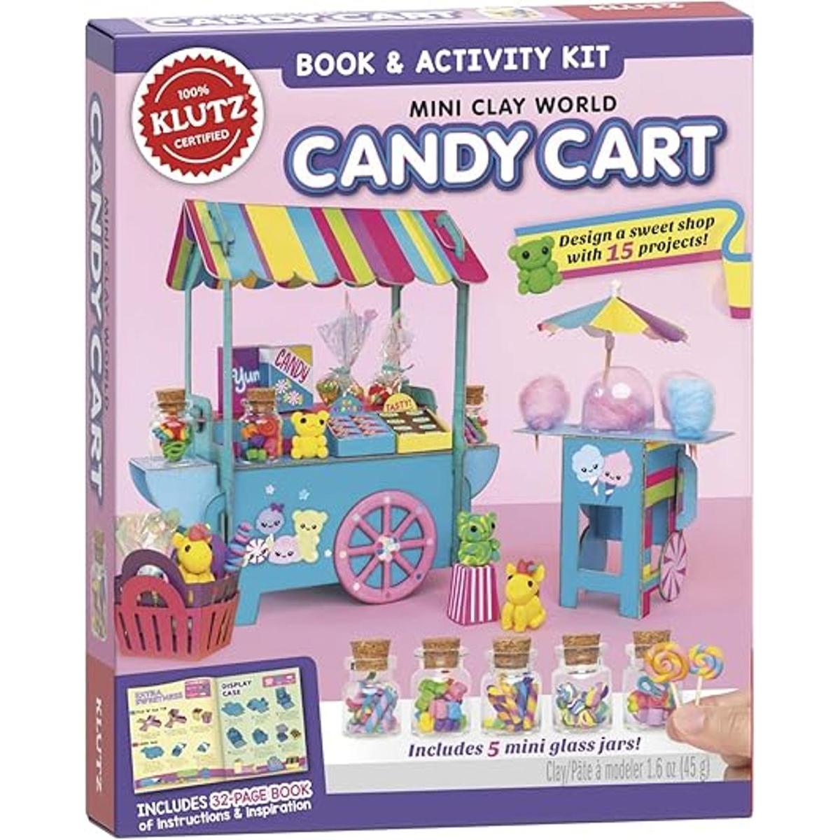 Klutz Kit de manualidades de carrito de dulces Mini Clay