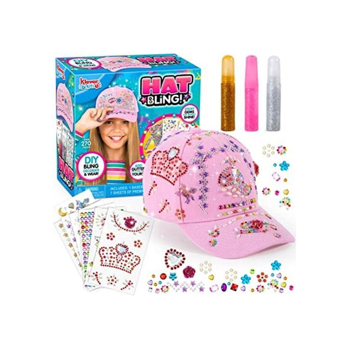 Klever Kits Decora tu propia gorra de béisbol con 7 hojas