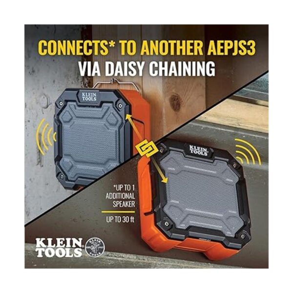 Klein Tools AEPJS3 Altavoz Bluetooth 4.2 altavoz