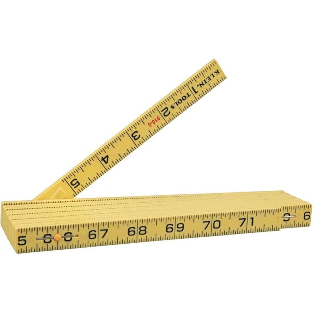 Klein Tools 9106 Regla plegable de 6 pies fibra de vidrio