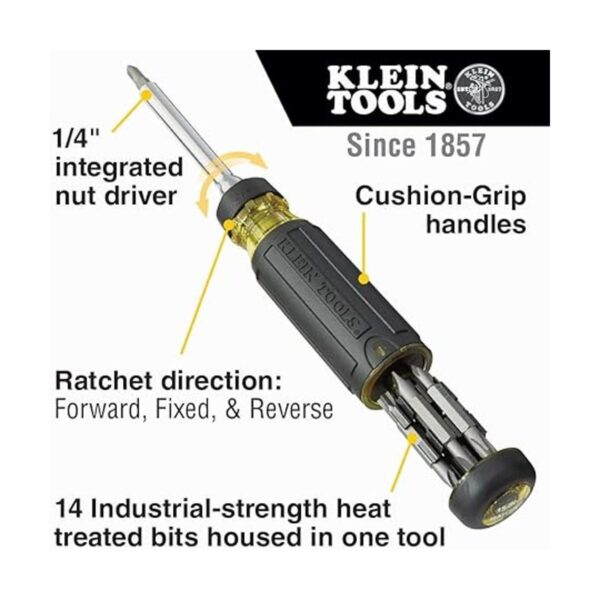 Klein Tools 32307 Destornillador a prueba de manipulación_2