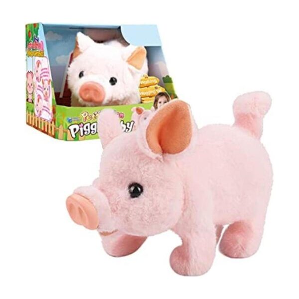 Cerdito de peluche para mascotas cerdito electrónico_1