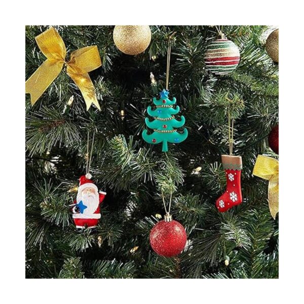 Cerámica de bricolaje para niños adornos de Navidad