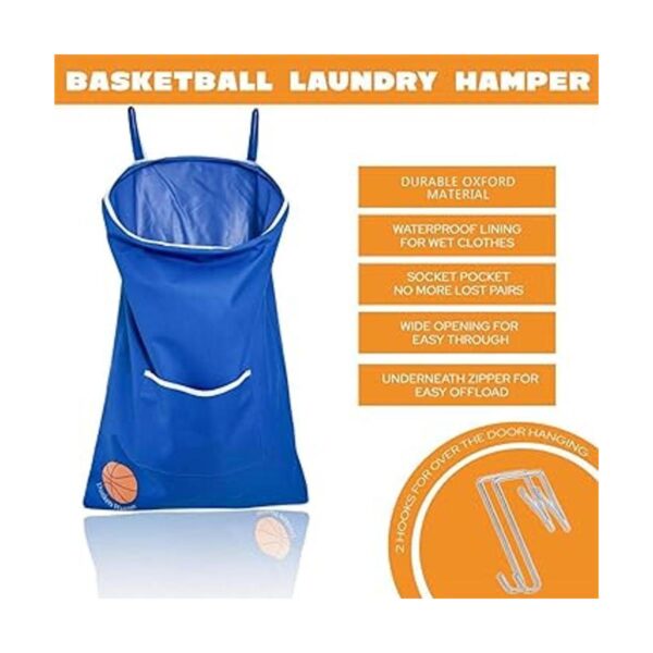 Cesta de baloncesto para ropa de baloncesto para_5
