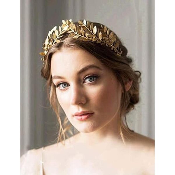 Chargances Corona de cristal perlas y plata ideal como_3