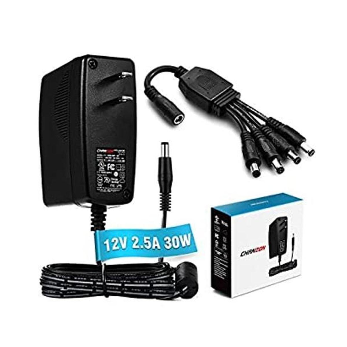Chanzon Adaptador de fuente de alimentación CA CC de 12 V