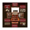 Changsuo Joyero de madera para mujer organizador de_5