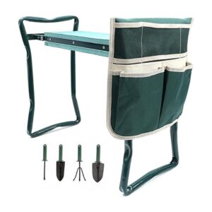ChengHao Taburete de jardín plegable con bolsa de