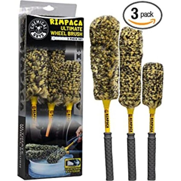 Chemical Guys ACC617 Rimpaca Ultimate Juego de 3 cepillos_1