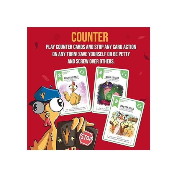 Chicken Challengers Un juego de cartas de fiesta de_6